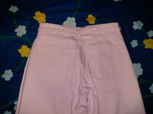 Pink Denim Jeans