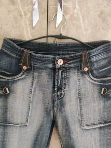 Denim Capri For Women Waist Size 32inch
