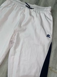 Men's White Track Pants