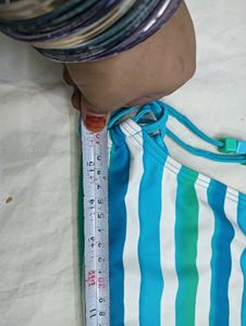 Striped Bikini Bottom 💚