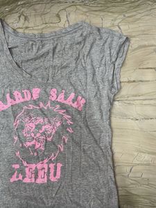 Grey Graphic T-Shirt