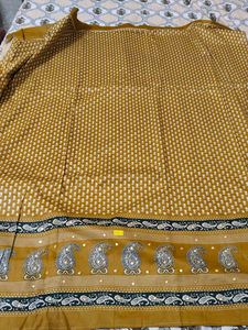vibrant mustered suit fabric