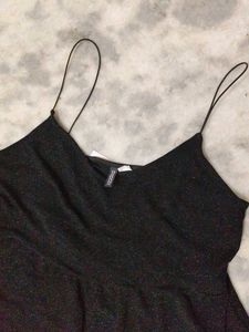 H&amp;M Sparkly Black Romper