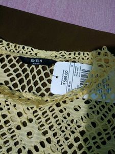 Crochet Mesh Crop Top