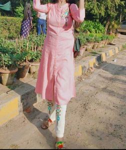 Pink Kurta easy to wear