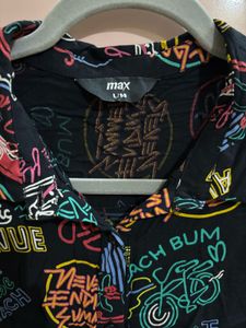 Retro Button-Up Shirt