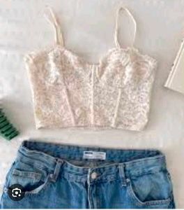 Lace Bustier Coreset Top