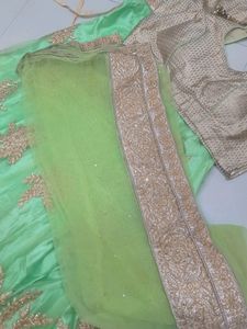 Grand Green lehenga