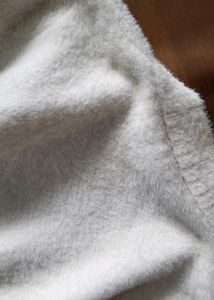 Premium Cozy White Fuzzy Cardigan