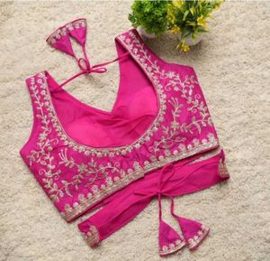 Pink Embroidered Blouse