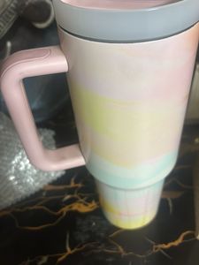 Stanley Tumbler - "Citron" Swirl Pattern