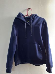 tokyo talkies Navy Blue Hoodie size -S