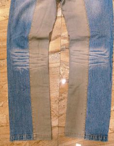 Patchwork Flare Jeans