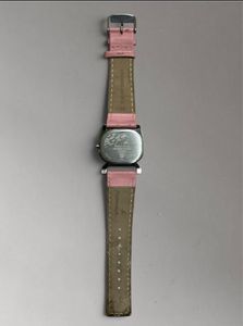 Fastrack Pink Leather Strap Watch