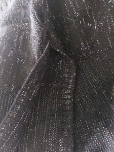Black Poncho Pullover