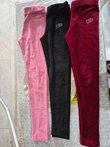 Velour Leggings Set - 3 Colors