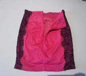 Sale 🚨 red Lace Trim gothic Mini Skirt