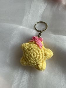 Crochet Star Keychains