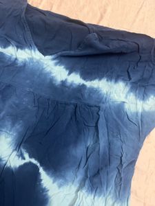 Blue Tie-Dye Casual/Night Dress