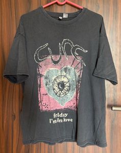 H&amp;M Oversized Graphic Tshirt (S)