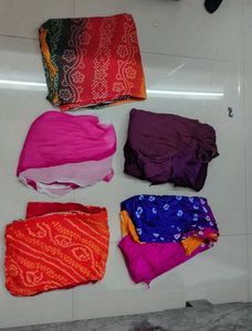 set of 5 duppata