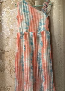 Beautiful A-line Partywear Floral Dress