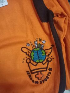 New Orange Sweater