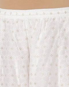 Biba’s Elegant White Palazzo Pants