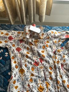 Bohemian Print Kurta Set