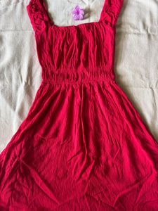 WESTSIDE NUON RED MINI DRESS🎀🦋
