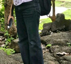 Dark Wash Wide Leg Jeans