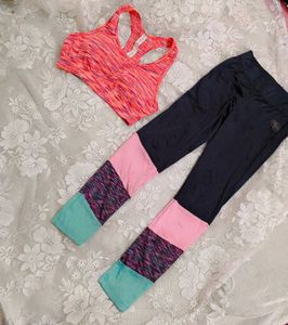 Very Useful Gymwear Bra With Leggings