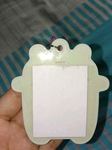 Cute Bear Photo Frame Keychain
