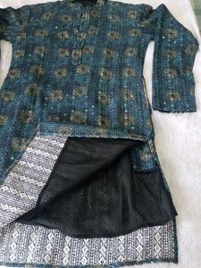 Men's Festive Kurta with Sequins