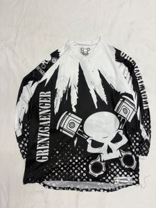 GRENZGAENGER Skull &amp; Pistons T-Shirt