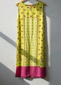 Vibrant Sleeveless Kurtis - Set of 2