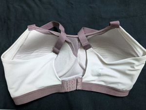 Zelocity Brown Nude Padded Sports Bra