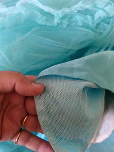 4-6 yrs Beautiful Blue Party wear girls frock