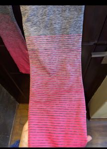 Workout Leggings - Neon &amp; Pink