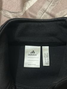 Adidas Black Zip-Up Jacket