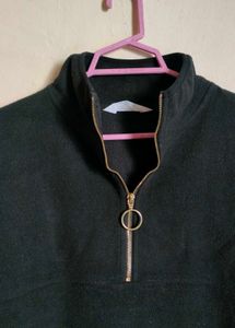 Quater zipper for womens