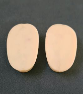 Off white shoes of a Doll from 1960s