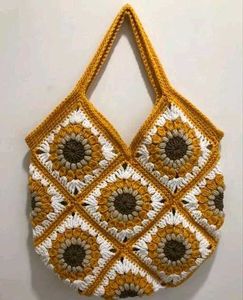 crochet handbag