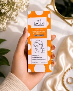 Foxtale Glow Sunscreen SPF 50 PA++++ with Vitamin