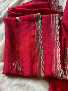 Elegant Red Kurta Set