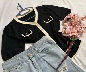 🎉Buy1 Get1 Free🎉V-Neck Cardigan Top L