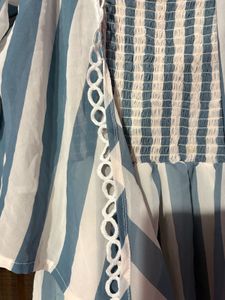 Striped Smocked Sundress