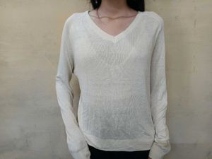 Cozy V-Neck Knit Sweater