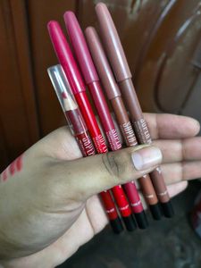 Me Now lip liners and Dazzller eyebrow pencil