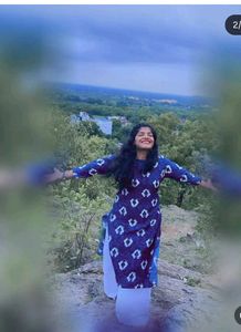 peacock print kurti